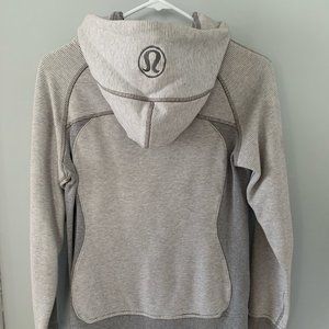 Small lululemon Grey Zip-Up Hoodie